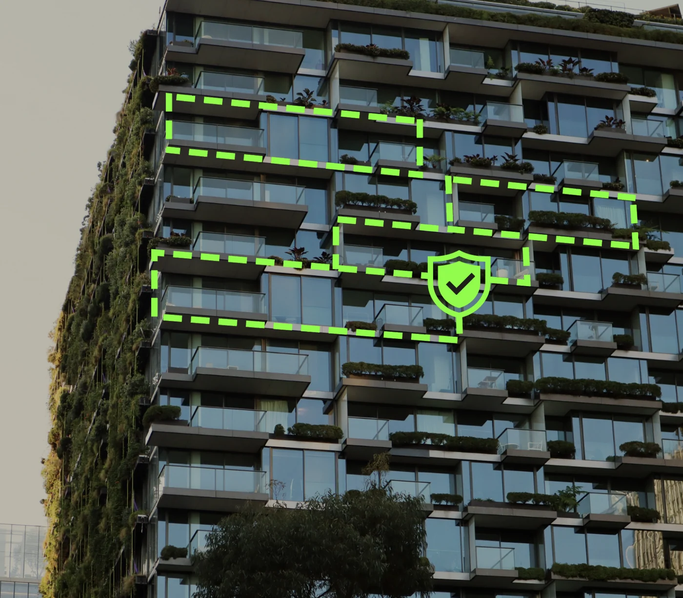 A Melbourne high-rise apartment building protected by Zapit pest control